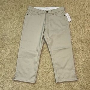 🤎♦️NWT Liz Claiborne Secretly Slimming Sara Crop🤎